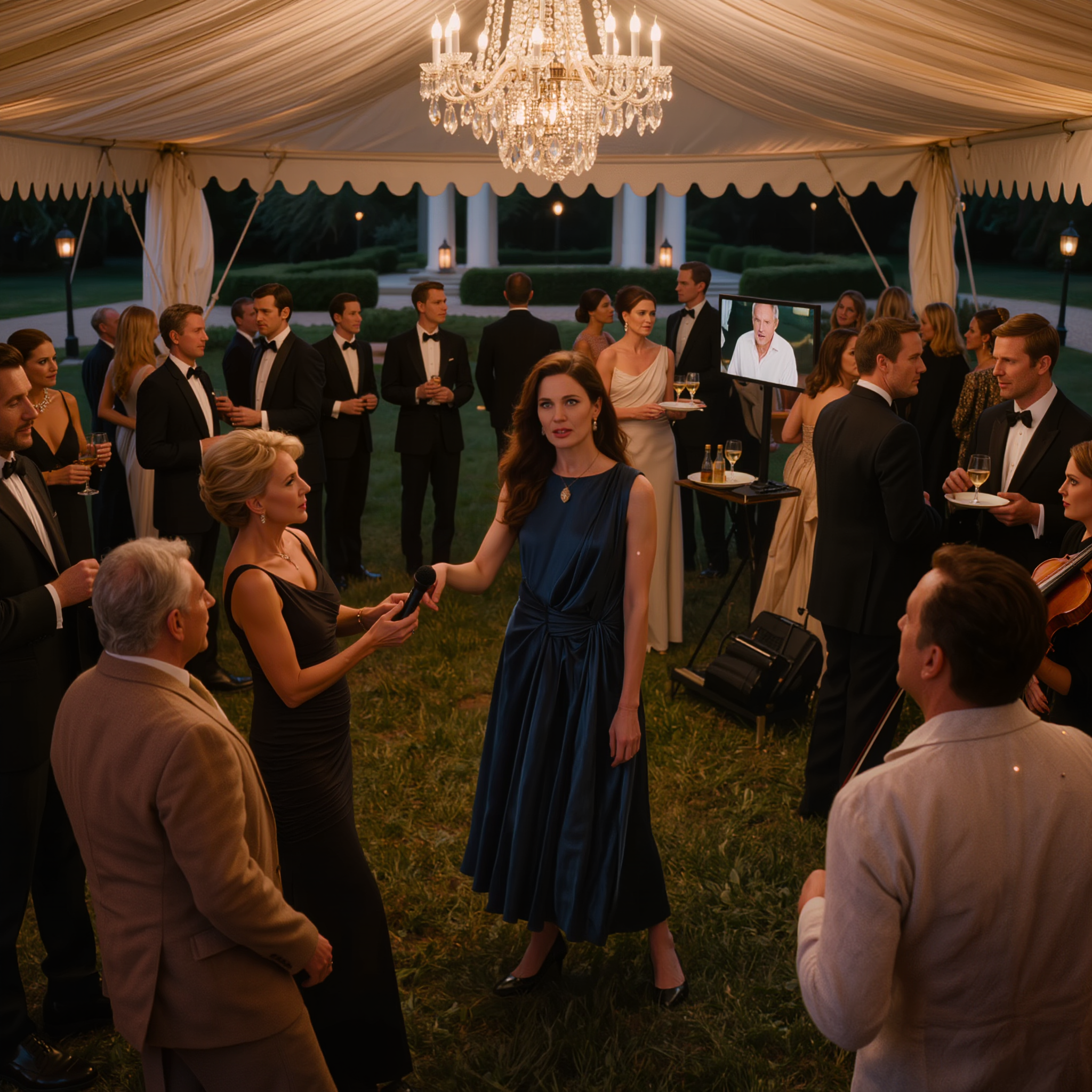 «Sembra una cameriera», sussurrò la mia futura suocera durante la cena. Quello che non sapeva era che guadagnavo 37.000 dollari al mese, possedevo più azioni di quante suo figlio ne avesse mai viste e, quando la loro festa di fidanzamento era gremita di venditori di auto, investitori e amici intimi di famiglia, avevo sentito abbastanza pettegolezzi d’ufficio da capire che non ero affatto l’errore che volevano cancellare… ero la testimone che non si aspettavano.