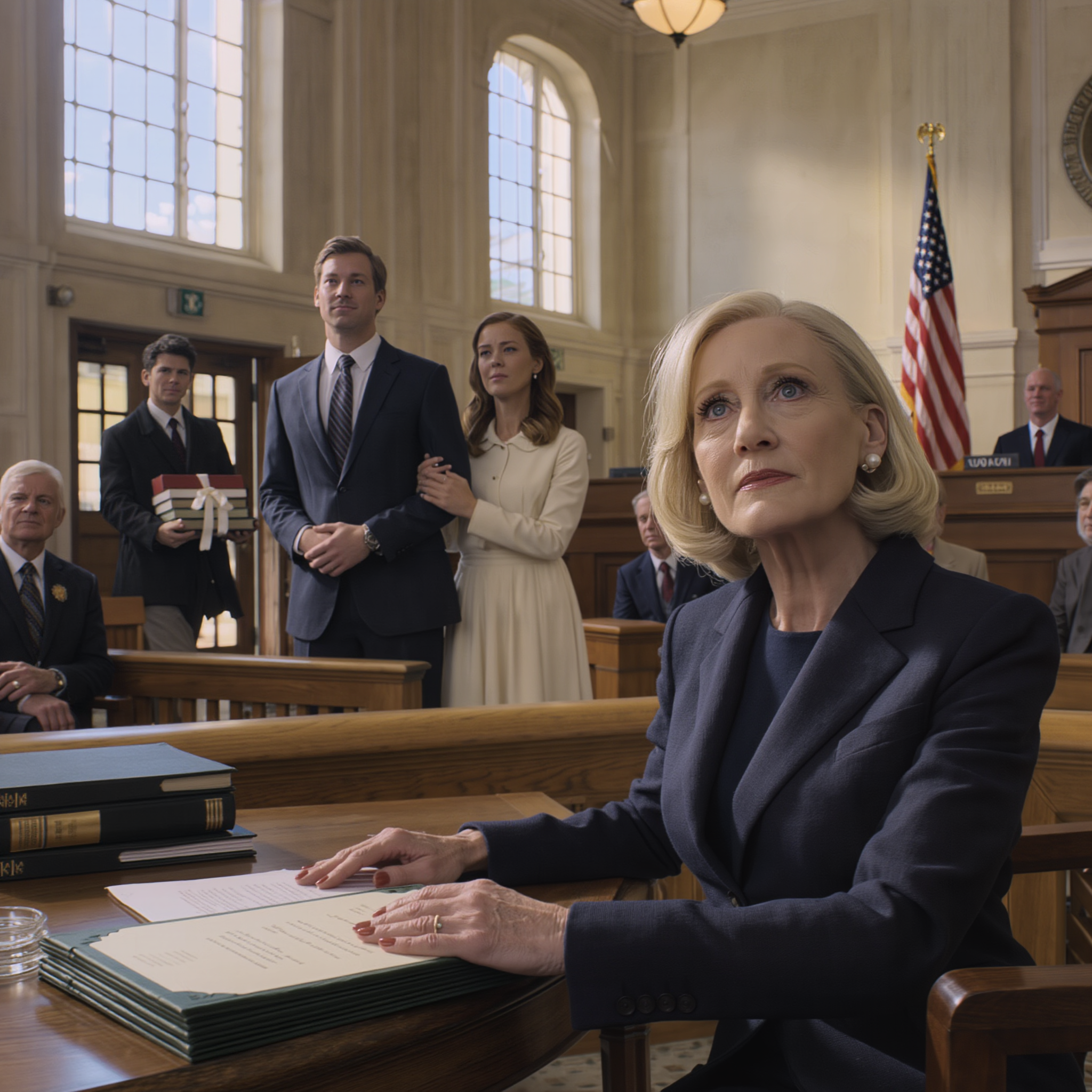 Mio figlio mi ha chiamato una domenica mattina dicendo che si sarebbe sposato il giorno dopo, che aveva svuotato i miei conti, venduto la mia casa e deciso che probabilmente me la sarei cavata benissimo con la pensione sociale. Quello che non sapeva era che aveva venduto la casa sbagliata, derubato la vedova sbagliata e mi aveva spinto fino in tribunale, dove l’ultima persona che avesse varcato quelle porte stava per distruggere tutto ciò che aveva costruito sulle bugie.