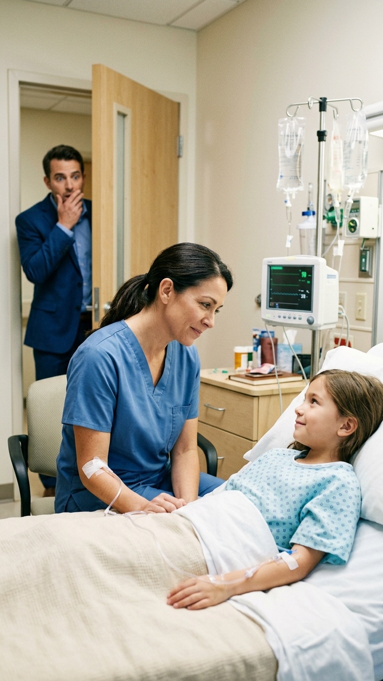 La povera domestica ha donato il sangue per salvare la figlia del milionario… ma lo scioccante segreto della moglie sconvolgerà il mondo!