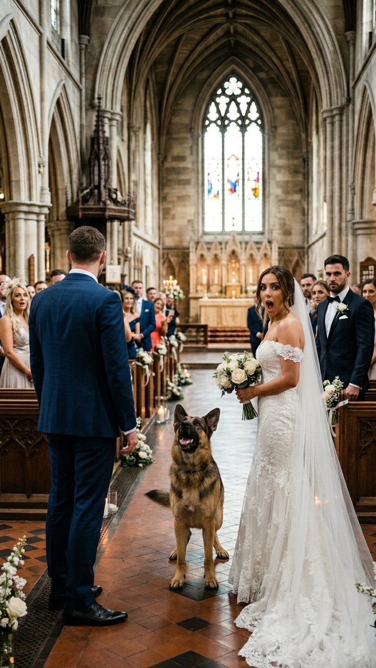 Il terrificante segreto che un cane poliziotto ha fiutato nell’abito dello sposo pochi istanti prima di raggiungere l’altare, e che ha distrutto un’intera famiglia.