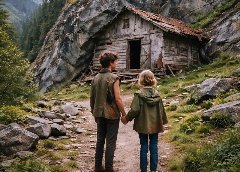 Due bambini senzatetto hanno ereditato la vecchia casa di montagna della loro povera nonna, ma quando vi hanno messo piede, li attendeva qualcosa di inaspettato.