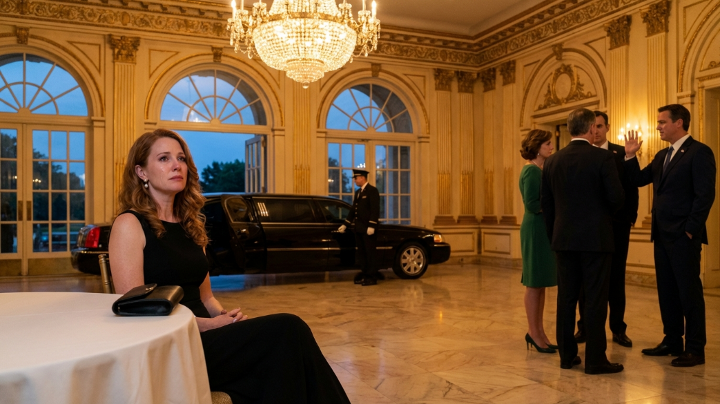 Alla festa di compleanno di mia madre, mi hanno servito la cena in cucina “con l’aiuto”. “Capisci”, sorrise la matrigna. “È una questione di apparenza”. Mangiai in silenzio e dissi: “Certo”. Quando la mia Rolls Royce si fermò, tutti i presenti tacquero.