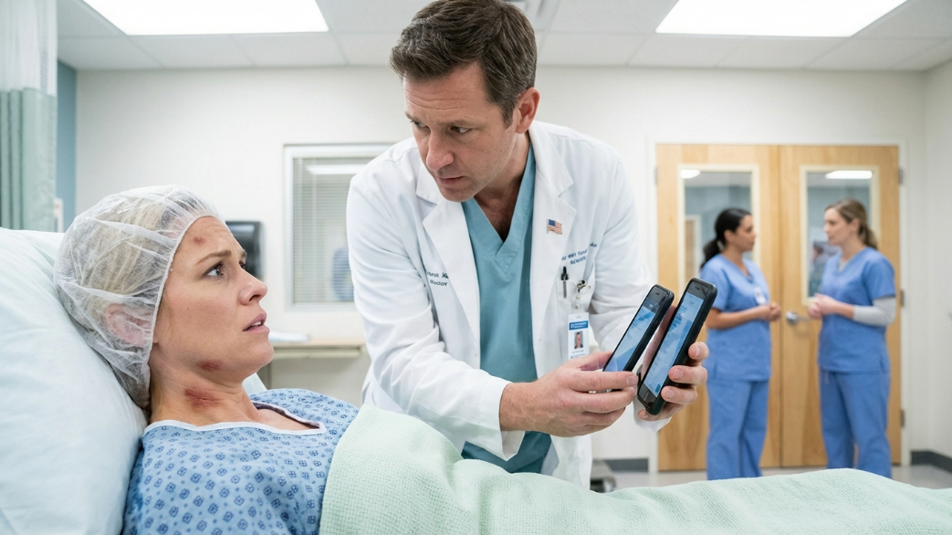 Distesa su una barella, sul punto di essere portata d’urgenza in sala operatoria per un’emorragia interna, ho chiamato i miei genitori perché badassero ai miei gemelli per qualche ora… mi hanno scritto un messaggio senza mezzi termini: “Sei una seccatura, un peso, stasera andiamo a vedere Taylor Swift con tua sorella”. Ho assunto una tata direttamente dal mio letto d’ospedale, l’ho bloccata e ho interrotto ogni pagamento che avevo coperto in silenzio per 8 anni. Due settimane dopo, hanno bussato alla mia porta di casa tre volte…