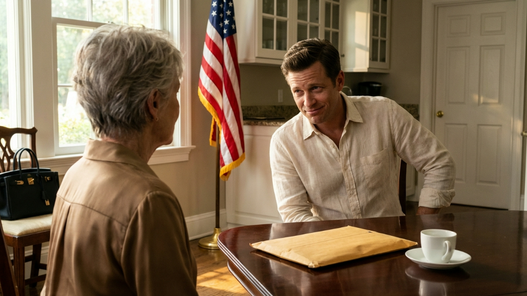 Mia figlia si è appena sposata e io sono rimasta in silenzio, nascondendo l’eredità di 7 milioni di dollari del mio defunto marito. Meno male che non ho detto nulla, perché solo tre giorni dopo… il suo nuovo marito mi ha fatto scivolare sul tavolino una busta spessa, con un tono mellifluo che parlava di un “fondo fiduciario familiare”, e la mattina seguente si è presentato un avvocato con un “addendum d’emergenza” già firmato da mia figlia…