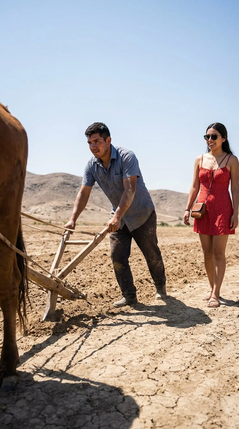 Il milionario proprietario di un ranch che si travestì da contadino per mettere alla prova l’amore della sua fidanzata