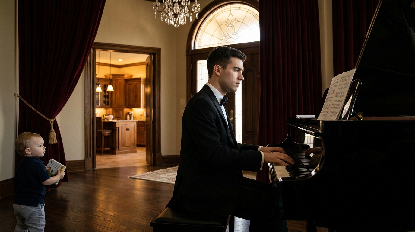 L’umile ragazza che suonava il pianoforte e ha cambiato la vita di molte persone in una sola notte.